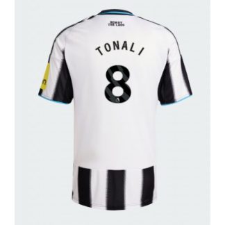 Newcastle United 2025/26 Hemmatröja Herr Sandro Tonali #8 Kortärmad Fotbollströja