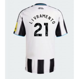 Newcastle United 2025/26 Hemmatröja Herr Tino Livramento #21 Kortärmad Fotbollströja