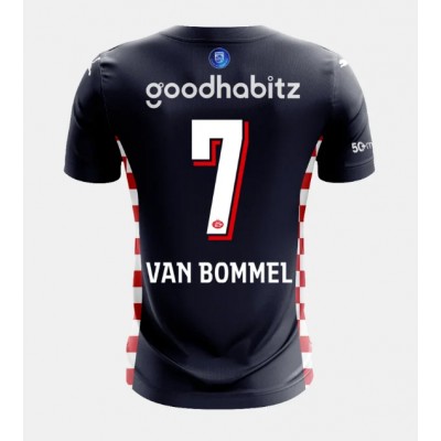 PSV Eindhoven 2025/26 Bortatröja Herr Ruben van Bommel #7 Kortärmad Fotbollströja
