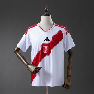Peru VM 2026 Hemmatröja Herr Kortärmad Fotbollströja
