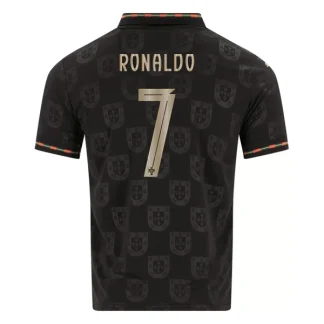 Portugal 2025–26 Eusébio Special Edition Cristiano Ronaldo #7 Herr Fotbollströja
