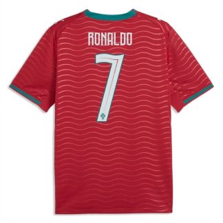 Portugal Hemmatröja VM 2026 Herr Cristiano Ronaldo #7 Kortärmad Fotbollströja