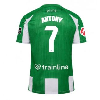 Real Betis 2025/26 Hemmatröja Herr Antony #7 Kortärmad Fotbollströja