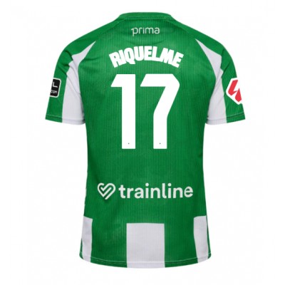 Real Betis 2025/26 Hemmatröja Herr Rodrigo Riquelme #17 Kortärmad Fotbollströja