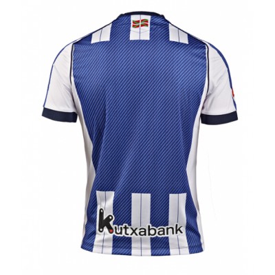 Real Sociedad Home Shirt 2025–26 Kortärmad Fotbollströja
