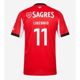 SL Benfica 2025/26 Hemmatröja Herr Dodi Lukebakio #11 Kortärmad Fotbollströja