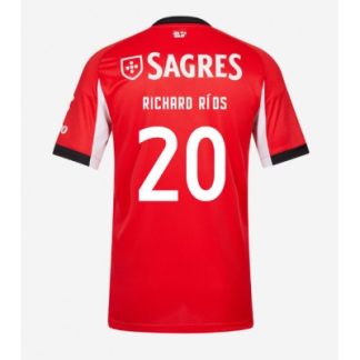 SL Benfica 2025/26 Hemmatröja Herr Richard Ríos #20 Kortärmad Fotbollströja