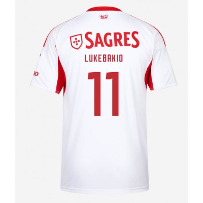 SL Benfica 2025/26 Tredjetröja Herr Dodi Lukebakio #11 Kortärmad Fotbollströja