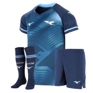 SS Lazio 2025/26 Tredjetröja Barn Set – Kortärmad Fotbollströja med Shorts