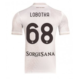 SSC Napoli 2025/26 Bortatröja Herr Stanislav Lobotka #68 Kortärmad Fotbollströja