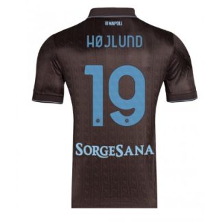SSC Napoli 2025/26 Tredjetröja Herr Rasmus Højlund #19 Kortärmad Fotbollströja