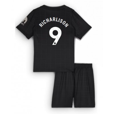 Tottenham Hotspur Bortaställ 2025/26 Barn Richarlison #9 Kortärmad Fotbollströja + Shorts
