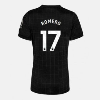 Tottenham Hotspur Bortatröja 2025/26 Dam Cristian Romero #17 Kortärmad
