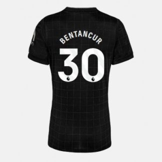 Tottenham Hotspur Bortatröja 2025/26 Dam Rodrigo Bentancur #30 Kortärmad