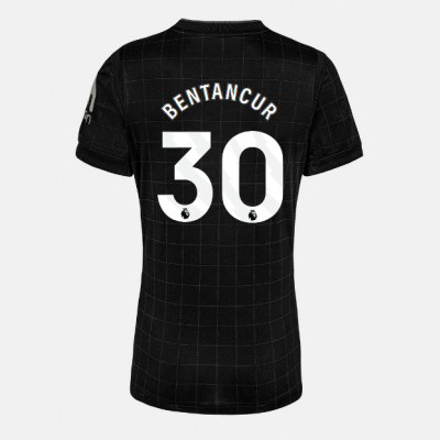 Tottenham Hotspur Bortatröja 2025/26 Dam Rodrigo Bentancur #30 Kortärmad