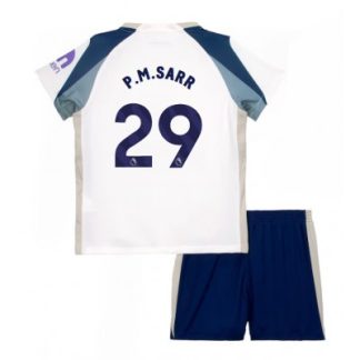 Tottenham Hotspur Hemmaställ 2025/26 Barn Pape Matar Sarr #29 Kortärmad Fotbollströja + Shorts
