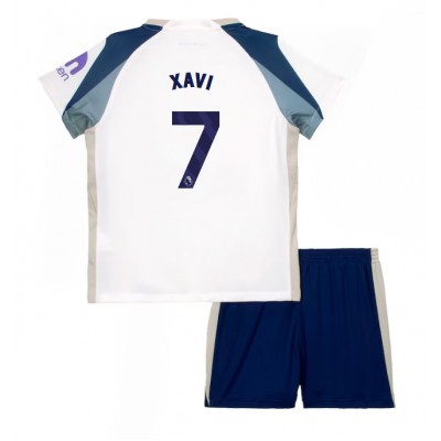 Tottenham Hotspur Hemmaställ 2025/26 Barn Xavi Simons #7 Kortärmad Fotbollströja + Shorts