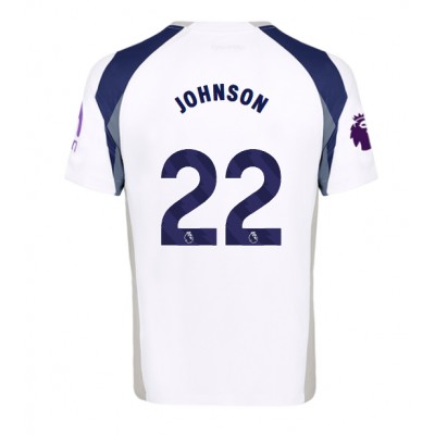 Tottenham Hotspur Hemmatröja 2025/26 Herr Brennan Johnson #22 Kortärmad