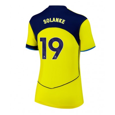 Tottenham Hotspur Tredjetröja 2025/26 Dam Dominic Solanke #19 Kortärmad