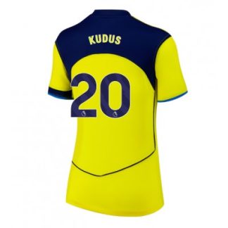 Tottenham Hotspur Tredjetröja 2025/26 Dam Mohammed Kudus #20 Kortärmad