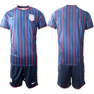 USA VM 2026 Bortaställ Herr Fotbollströja Kortärmad + Shorts