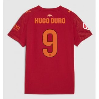 Valencia CF 2025/26 Bortatröja Herr Hugo Duro #9 Kortärmad Fotbollströja