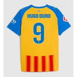 Valencia CF 2025/26 Tredjetröja Herr Hugo Duro #9 Kortärmad Fotbollströja