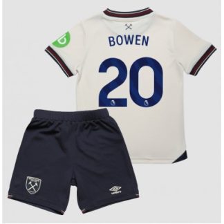 West Ham United 2025/26 Bortatröja Barn Set – Jarrod Bowen #20 Kortärmad Fotbollströja med Shorts