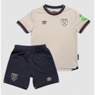 West Ham United 2025/26 Bortatröja Barn Set – Kortärmad Fotbollströja med Shorts