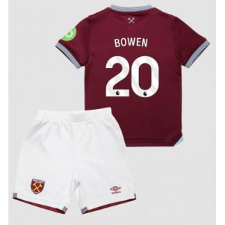 West Ham United 2025/26 Hemmatröja Barn Set – Jarrod Bowen #20 Kortärmad Fotbollströja med Shorts