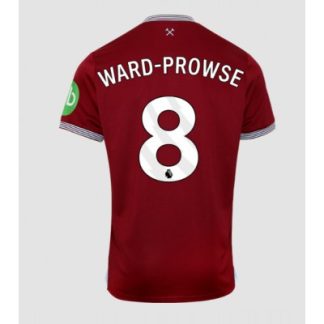 West Ham United 2025/26 Hemmatröja Herr James Ward-Prowse #8 Kortärmad Fotbollströja