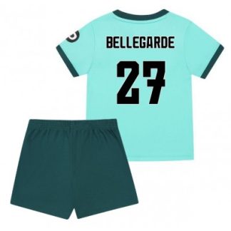 Wolves FC 2025/26 Bortatröja Barn Set – Jean-Ricner Bellegarde #27 Kortärmad Fotbollströja med Shorts