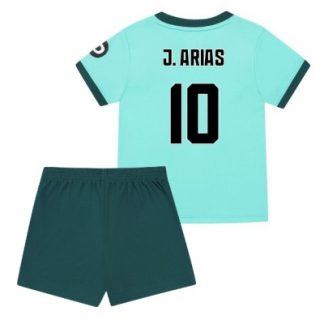 Wolves FC 2025/26 Bortatröja Barn Set – Jhon Arias #10 Kortärmad Fotbollströja med Shorts