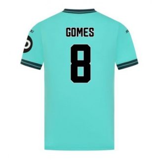 Wolves FC 2025/26 Bortatröja Herr João Gomes #8 Kortärmad Fotbollströja