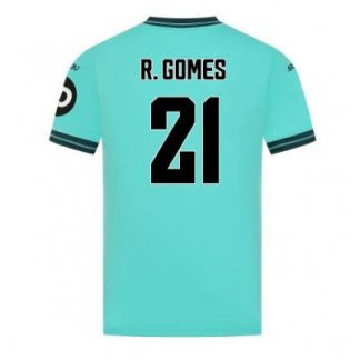 Wolves FC 2025/26 Bortatröja Herr Rodrigo Gomes #21 Kortärmad Fotbollströja