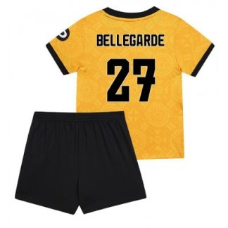 Wolves FC 2025/26 Hemmatröja Barn Set – Jean-Ricner Bellegarde #27 Kortärmad Fotbollströja med Shorts