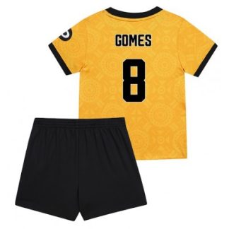 Wolves FC 2025/26 Hemmatröja Barn Set – João Gomes #8 Kortärmad Fotbollströja med Shorts