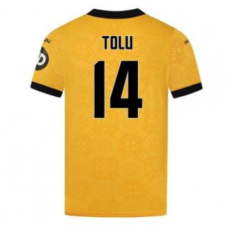 Wolves FC 2025/26 Hemmatröja Herr Tolu Arokodare #14 Kortärmad Fotbollströja