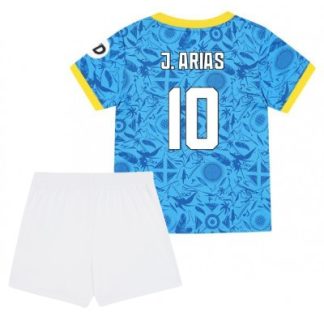 Wolves FC 2025/26 Tredjetröja Barn Set – Jhon-Arias-#10 Kortärmad Fotbollströja med Shorts