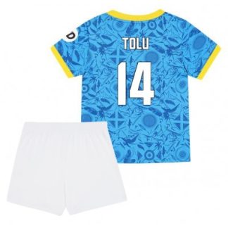 Wolves FC 2025/26 Tredjetröja Barn Set – Tolu Arokodare #14 Kortärmad Fotbollströja med Shorts