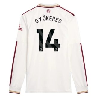 Arsenal Viktor Gyökeres #14 Tredjetröja 2025/26 Herr Långärmad Fotbollströja