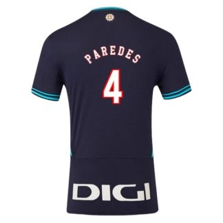Athletic Bilbao Aitor Paredes #4 Bortatröja 2025/26 Herr Kortärmad Fotbollströja
