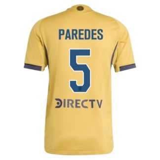 Boca Juniors Leandro Paredes #5 Bortatröja 2025/26 Herr Kortärmad Fotbollströja