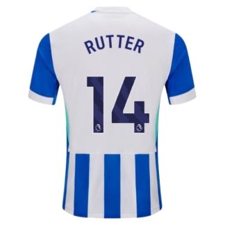 Brighton & Hove Albion Georginio Rutter #14 Hemmatröja 2025/26 Herr Kortärmad Fotbollströja