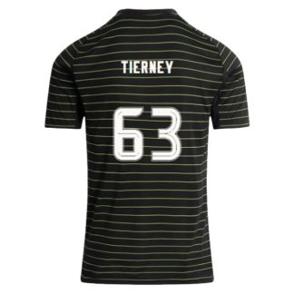 Celtic FC Kieran Tierney #63 Bortatröja 2025/26 Herr Kortärmad Fotbollströja