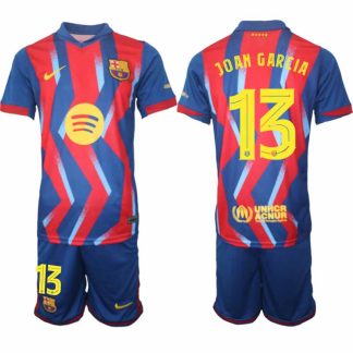 FC Barcelona Joan Garcia #13 Fjärdetröja 2025/26 Herr – Fotbollströja + Shorts