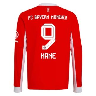 FC Bayern München Harry Kane #9 Hemmatröja 2025/26 Herr Långärmad Fotbollströja