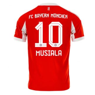 FC Bayern München Hemmatröja 2025/26 Herr Jamal Musiala #10 Kortärmad Fotbollströja