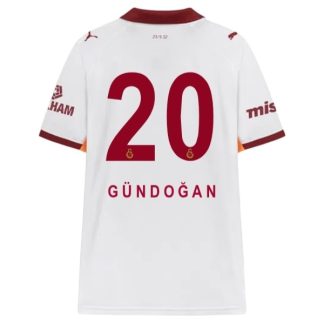 Galatasaray İlkay Gündoğan #20 Bortatröja 2025/26 Herr Kortärmad Fotbollströja