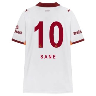 Galatasaray Leroy Sané #10 Bortatröja 2025/26 Herr Kortärmad Fotbollströja